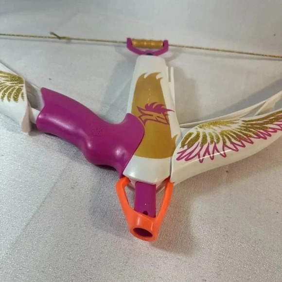 Rare NERF Golden Edge‎ Rebelle Heartbreaker pink and gold Bow ONLY - Picture 4 of 5